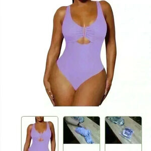 Viottiset Women's One PieceSwimsuit Cut Out - Large